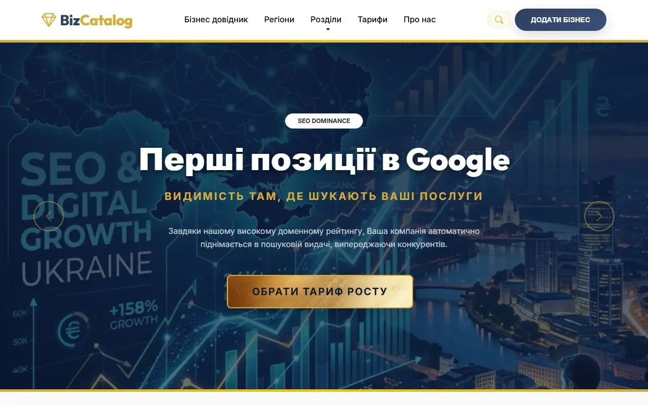 Український бізнес каталог сайтів